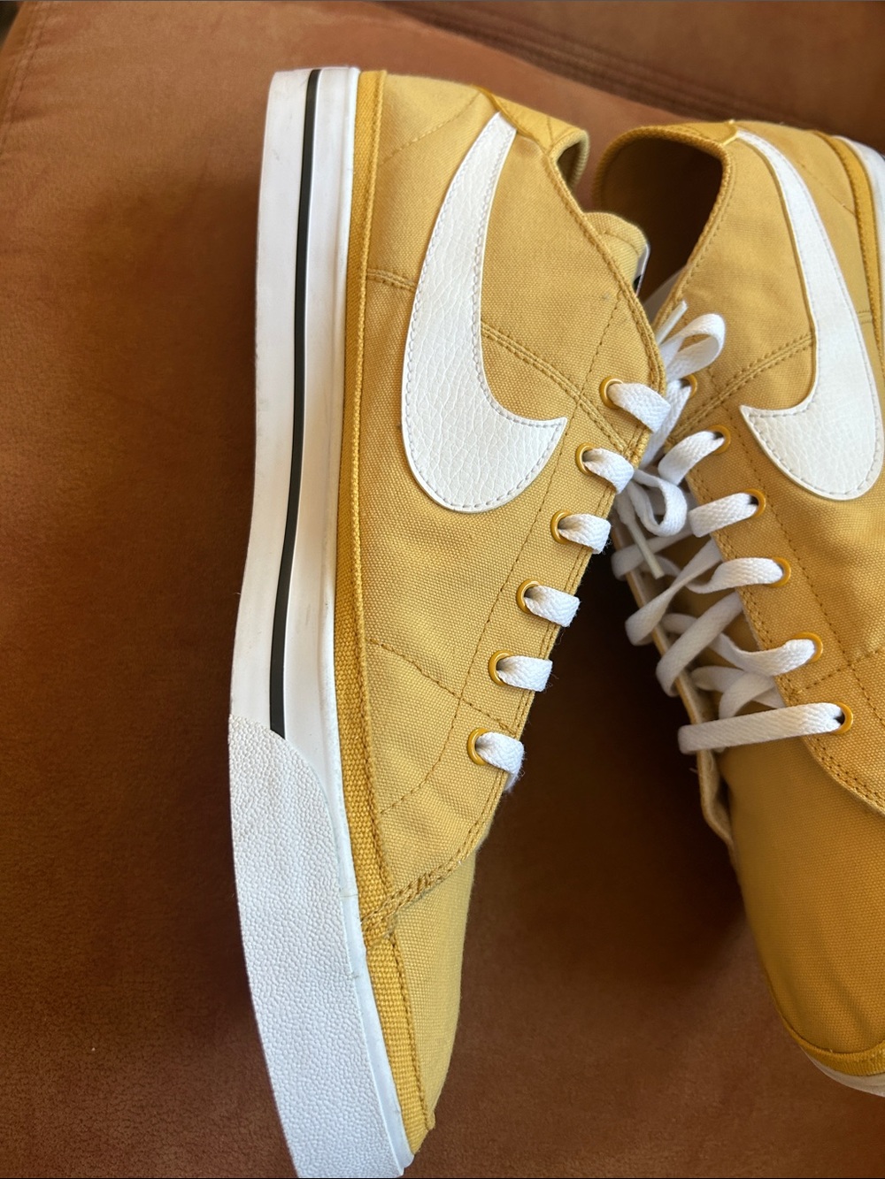 Nike Men's Court Legacy Canvas Casual Sneakers from Finish Line - Picture 7 of 12